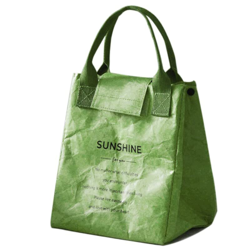 Insulated Tyvek Paper Lunch Bag