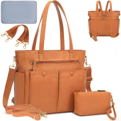 Diaper Bag with Cosmetic Bag