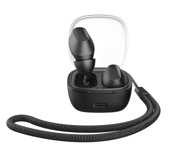 Smart and Portable Mini Earbuds with Lanyard