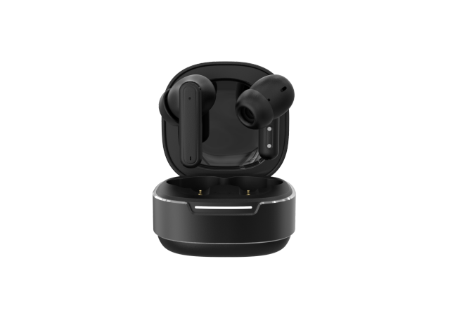 Hybrid Active Noise Cancelling Bluetooth Wireless Earbuds Built in 6 MICs