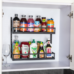 5 Tier Adjustable Hanging Spice Rack Wall Mounted