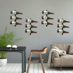 12 Bottles DIY Detachable Wine Storage Organizer