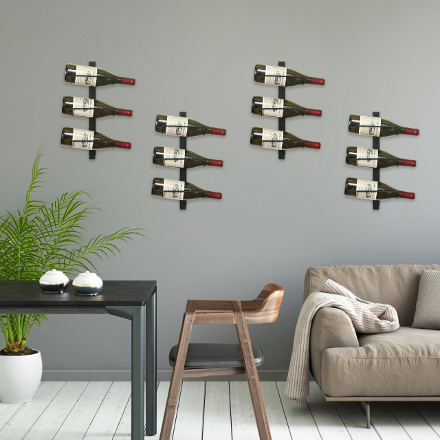 12 Bottles DIY Detachable Wine Storage Organizer