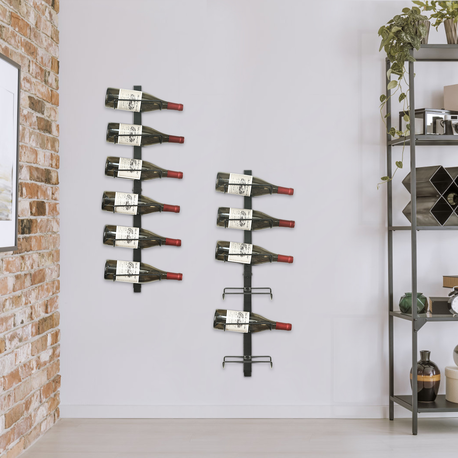 12 Bottles DIY Detachable Wine Storage Organizer