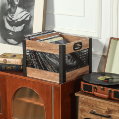 Vinyl Record Storage Holder Cube Container for Storing Record