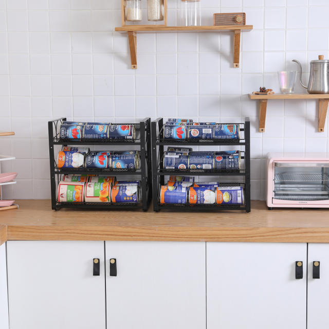 Storage Racks Can Be Assembled Simple Trending Can Rack Organizer Soda Can Beverage Dispenser Rack
