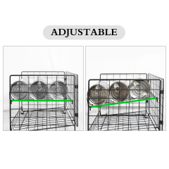 2023 New Prodcut Kitchen Drink Cans Display Stackable Metal 3 Tier Can Dispenser Rack Organizer For Pantry Rack