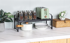 Design Wholesale Price Holder Kitchen Tool Set Rack Household Stand Metal Storage Holders Organizer Racks