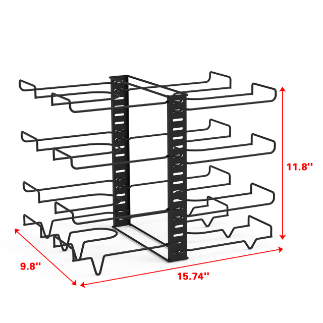 New Arrival Reasonable Price Multifunctional Home Racks Metal Kitchen Cling Wrap Storage Rack Organizer