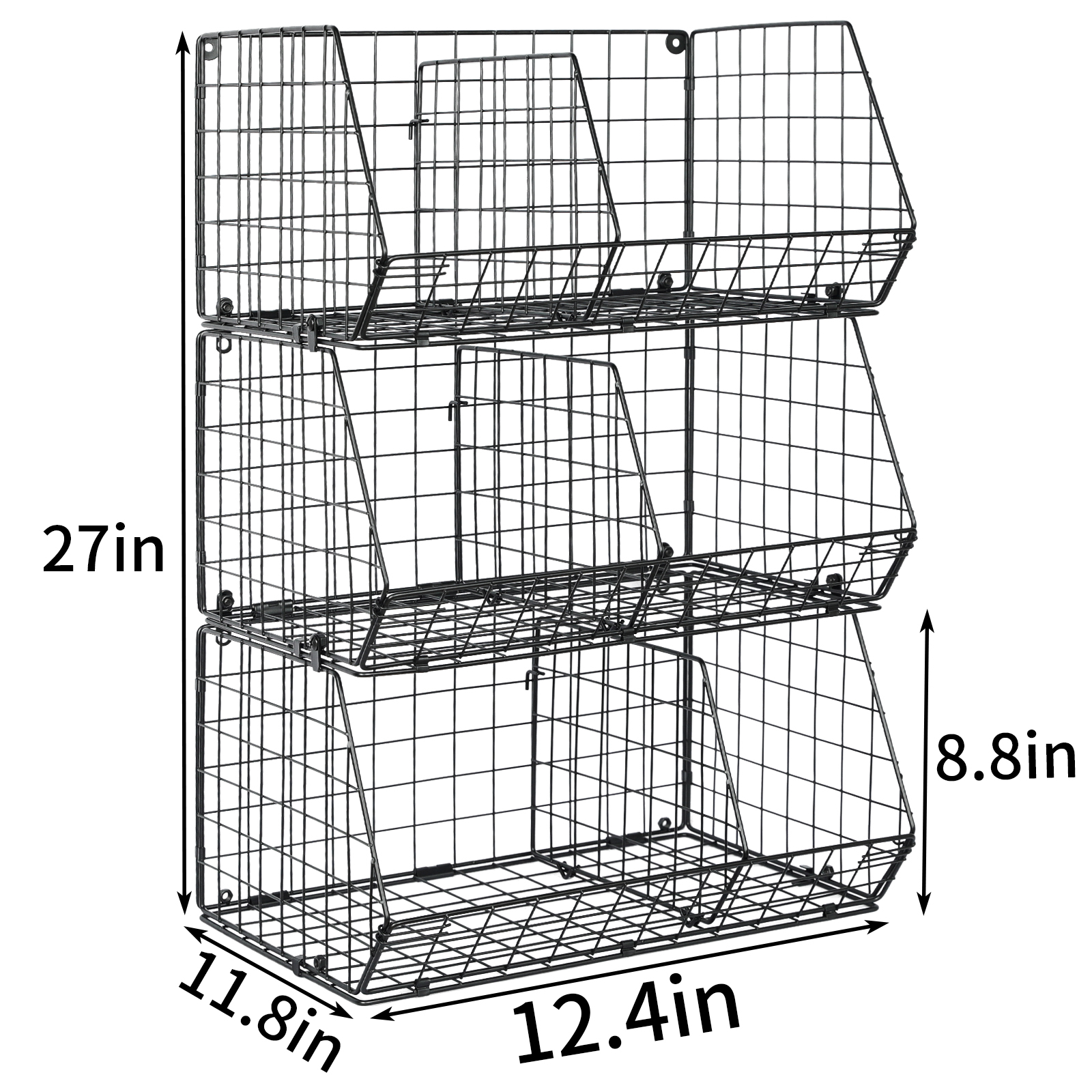 3 Tier Toy Organizer Basket