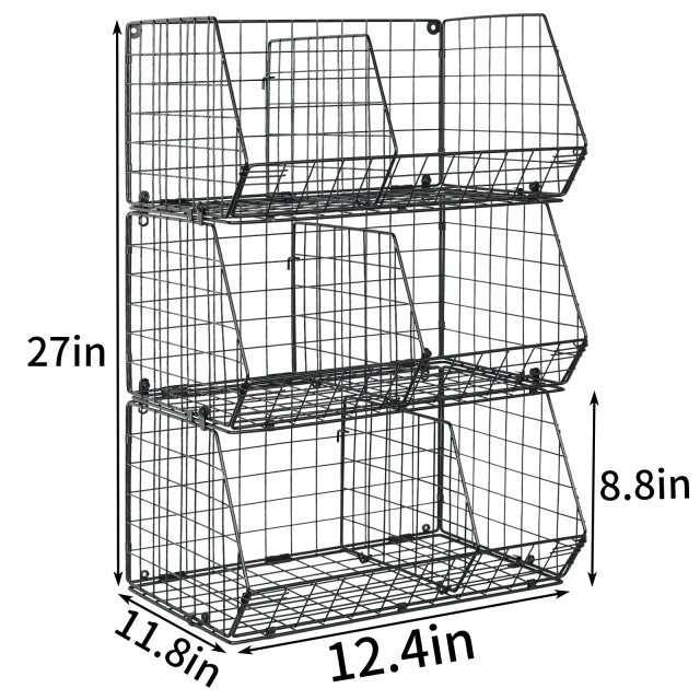 3 Tier Toy Organizer Basket