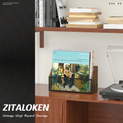 Wall Mounted or Countertop Record Storage Box