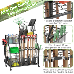 3 Tier Garden Tool Organizer