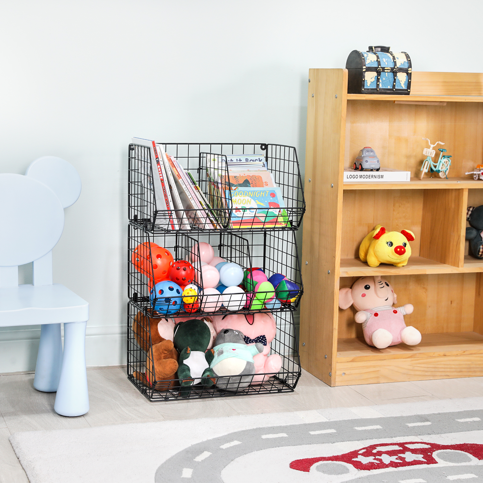 3 Tier Toy Organizer Basket