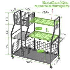 3 Tier Garden Tool Organizer