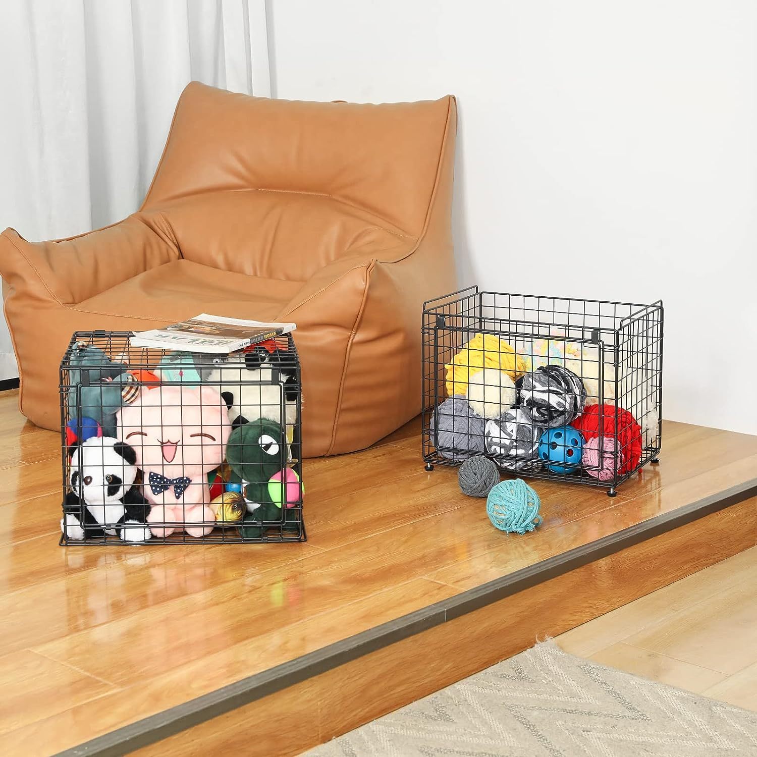 2 Pack Toys Organizer Storage