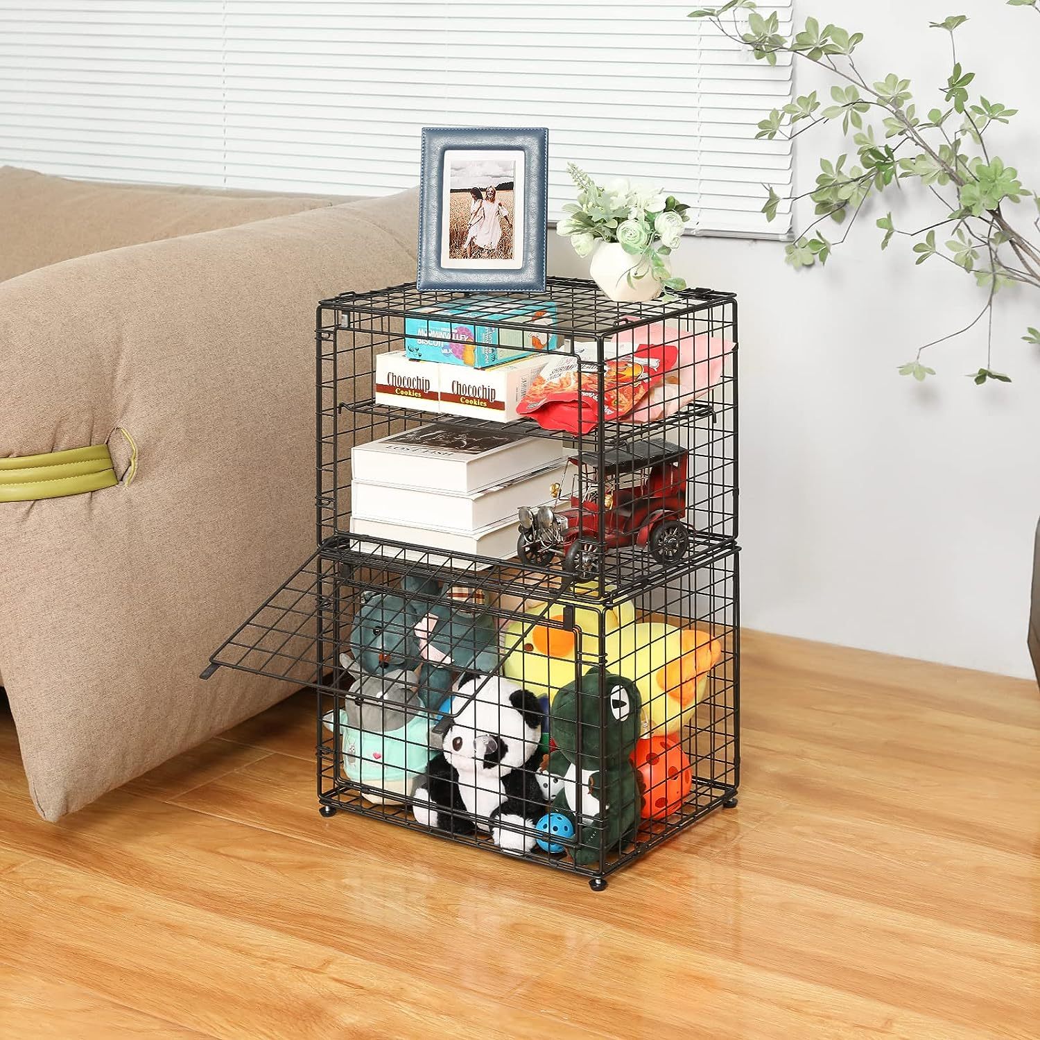2 Pack Toys Organizer Storage