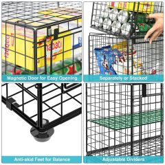 2 Pack Toys Organizer Storage