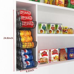 Stackable Can Organizer for Pantry Dispenser Storage Bins-3 Pack