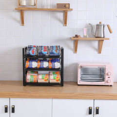 3-Tier Cans Holder Stackable Rack Holds Stacking Can Dispensers Food organizer Storage for 36 Cans