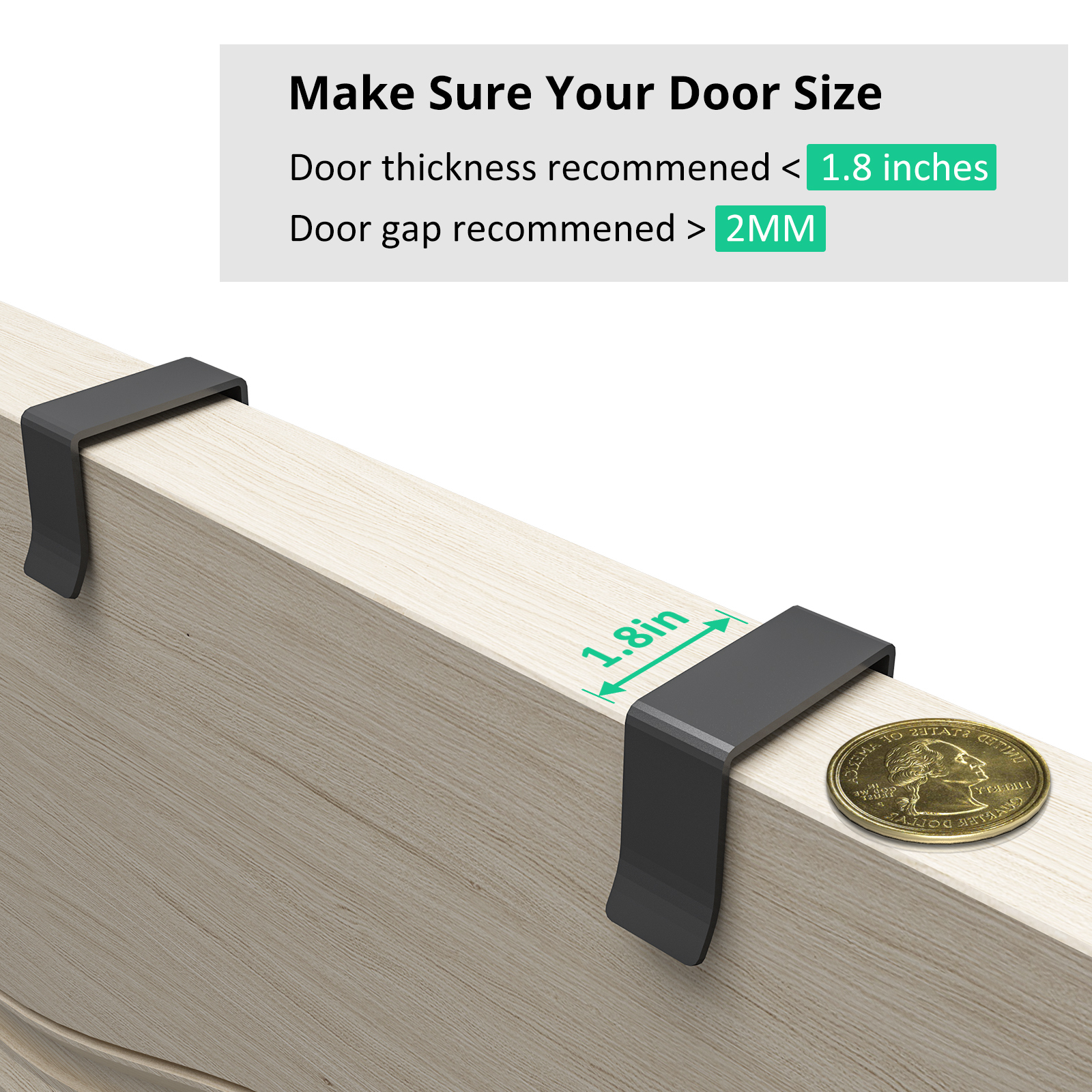 Over The Door Detachable Adjustable Storage Organizer Rack