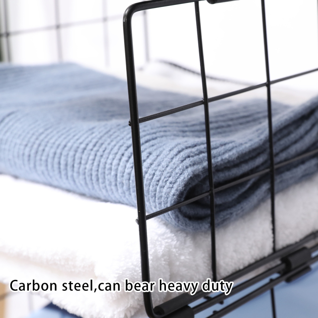 5 Tier Adjustable Stackable Foldable Hanging Countertop Closet Organizer Shelf