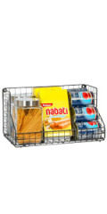 Stackable Wire Baskets for Pantry Organizers and Storage