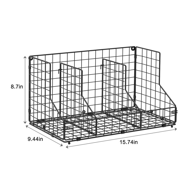 Stackable Wire Baskets for Pantry Organizers and Storage