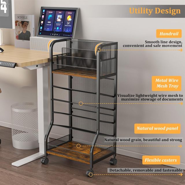 Large Filing Cart