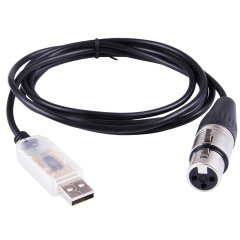 USB to DMX Interface Adapter LED DMX512 Computer PC Stage Lighting Controller Dimmer