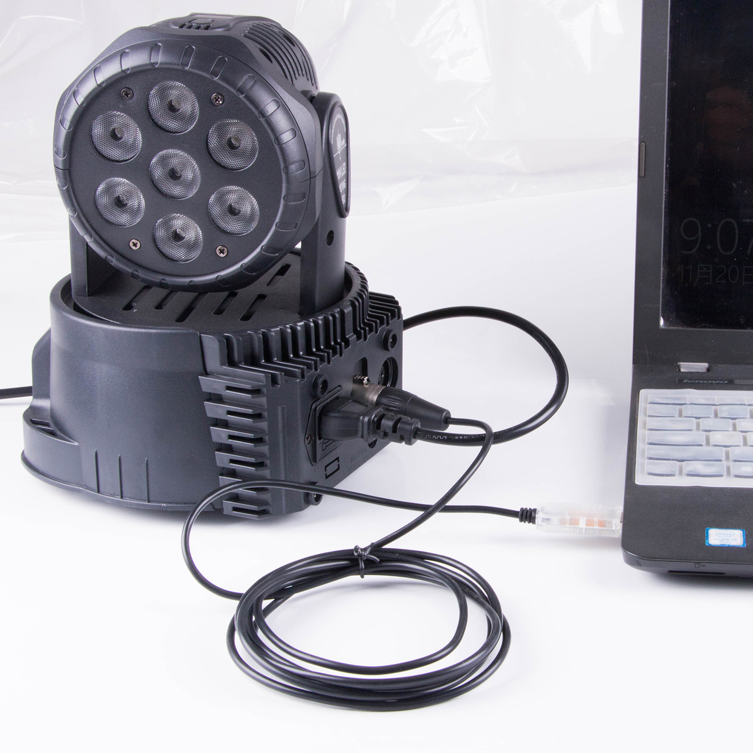 USB to DMX Interface Adapter LED DMX512 Computer PC Stage Lighting Controller Dimmer