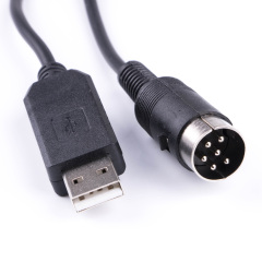 FTDI FT232RL USB 6Din RS232 Serial Converter Adapter Programming Cable for Kenwood Radio TS-450S TS690 TS 790 ID-150