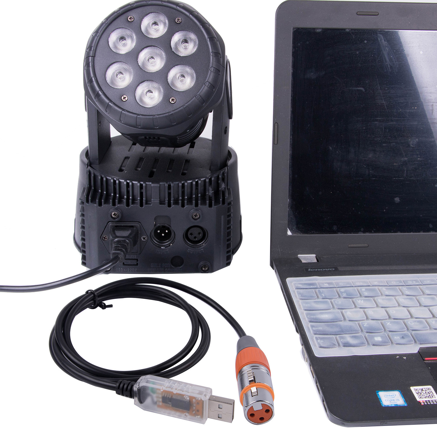 FTDI RS485 DMX512 PC USB to 3Pin XLR Serial Converter Adapter Stage Lighting Control Cable
