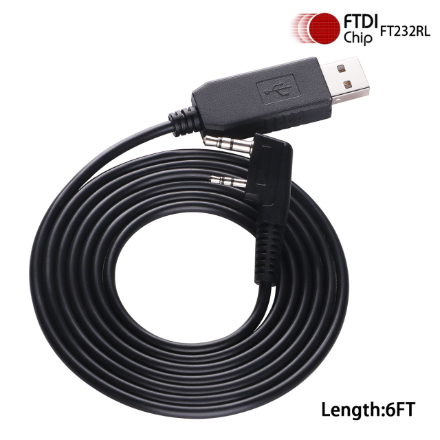 FTDI USB TO 3.5MM 2.5MM Stereo Jack Plug TTL UART Serial Cable for TK-3000 TK-3000E TK-3000K TK-3000M TK-3000T