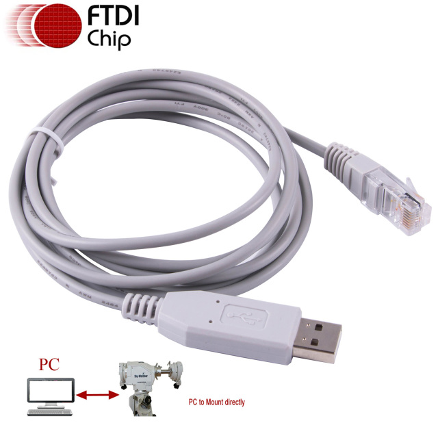 Skywatcher Telescopes Goto Mount Control EQMOD ASCOM Asiair Cable for HEQ5pro AZEQ5 AZEQ6 EQ6-R