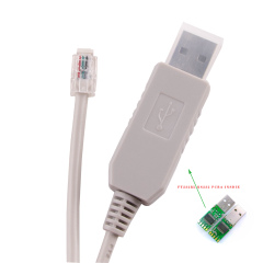 FTDI USB to RJ9 4P4C RS232 Serial Converter Adapter Cable for Celestron Nexstar EQ6 Telescopes PC USB Connect Hand Control