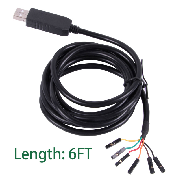 FTDI USB Transfer to TTL Serial Port Adapter Cable Module FTDI 3.3V/5V Console Recovery Upgrade