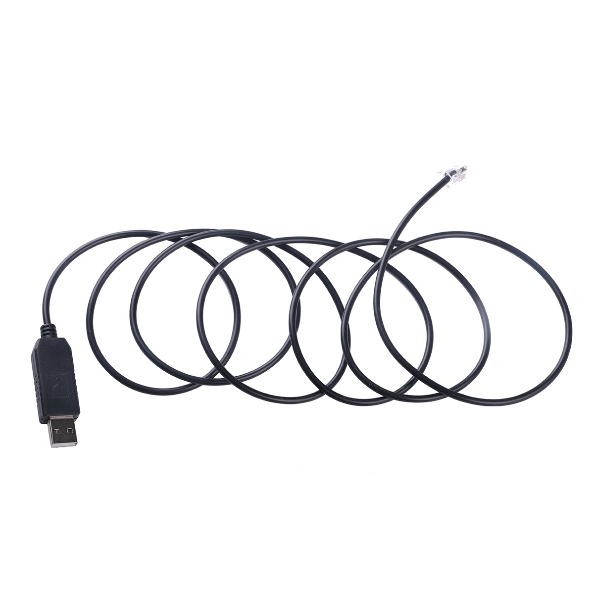 USB RS232 to RJ11 FTDI Serial Converter Programming Cable for Keyence PLC Connect PC Communication