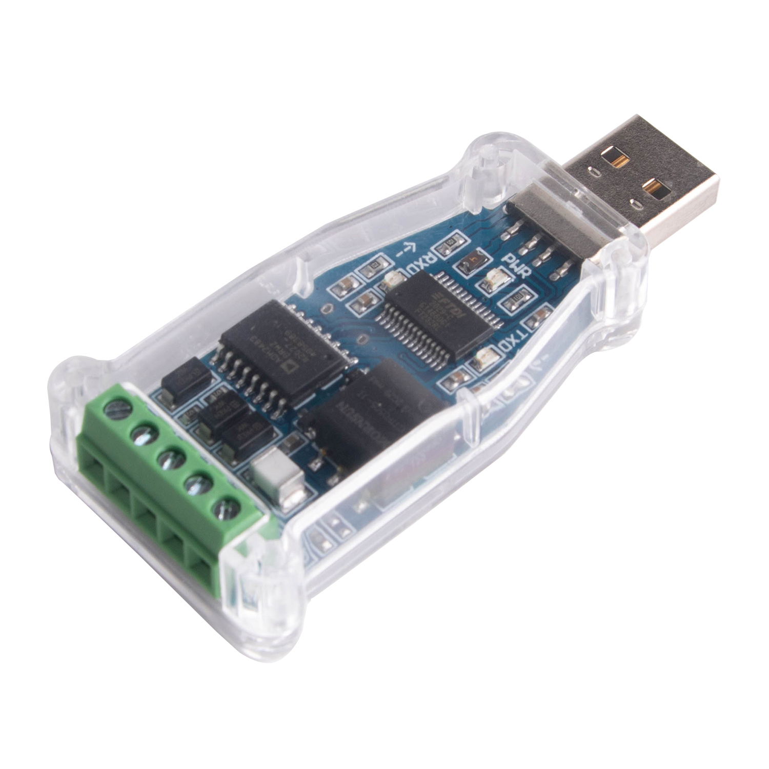 FTDI FT232RL USB to RS485 Adapter Dongle Interface Serial Isolated Serial Converter Adapter Support Win11