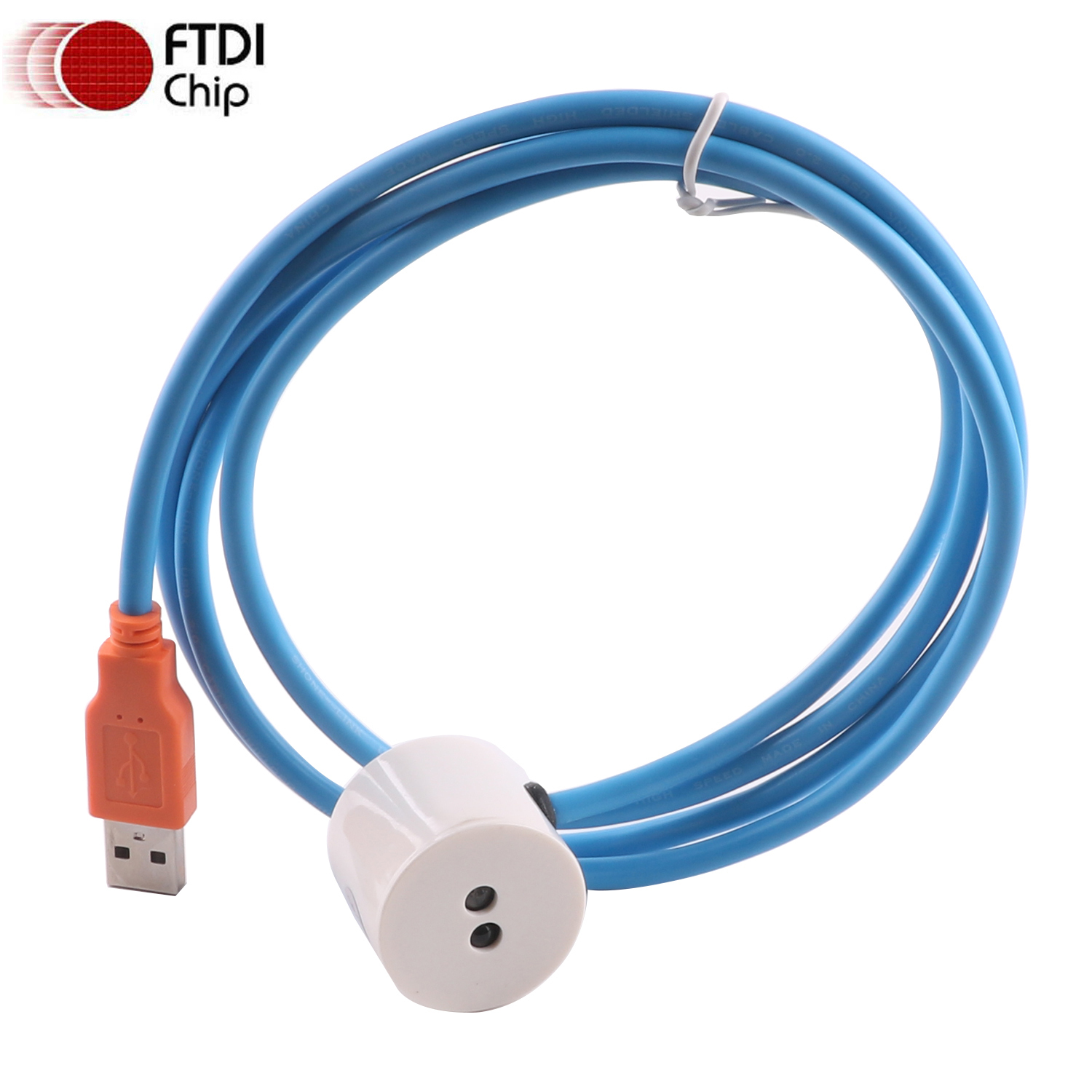 FTDI FT232RQ USB to Optical IRDA Near Infrared IR Magnetic Adapter Cable for Electricity Meter,Gas Meter,Water Meter Reading Data