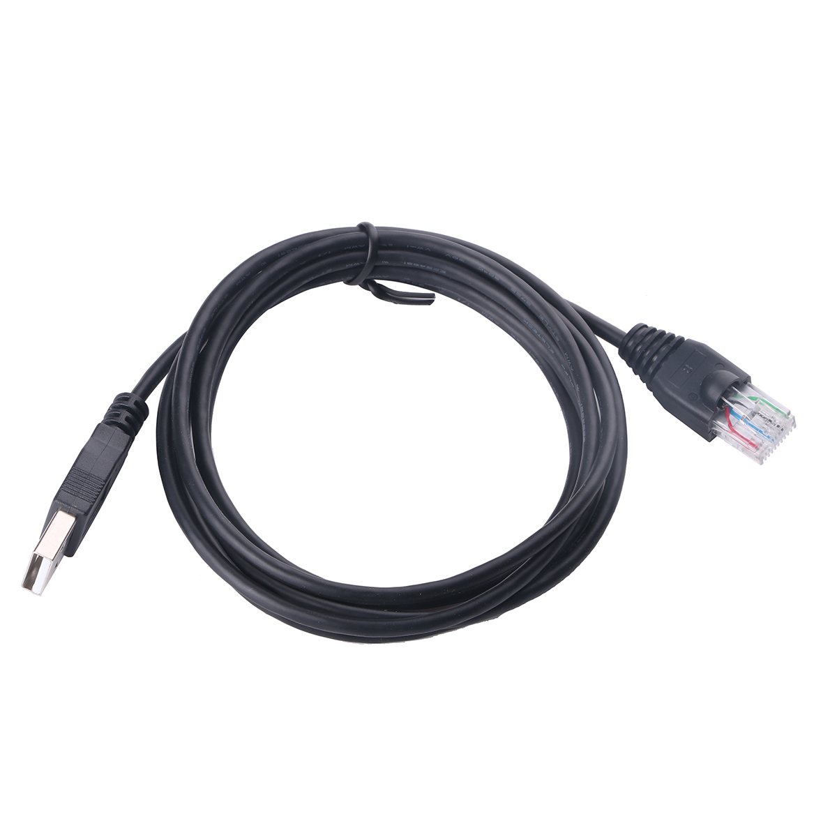 USB to RJ50 Console Cable AP9827 Cable for APC Smart UPS 940-0127B 940-127C 940-0127E with Molded Strain Relief Boot