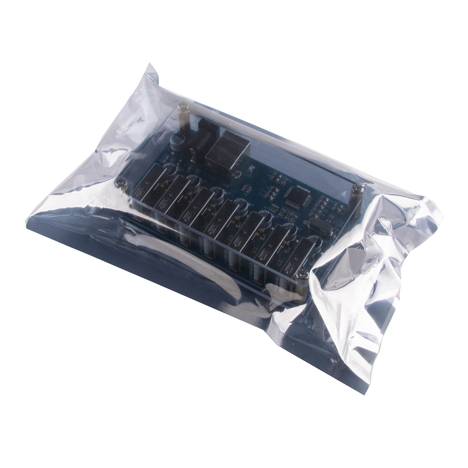 USB HUB Splitter 1 to 7-Port Module with 5V Power Supply USB2.0 Expansion