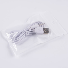 USB to 2.5mm DC Barrel Jack Power Charge Cable with 2 Poles Adapter 18mm for Electronic Device
