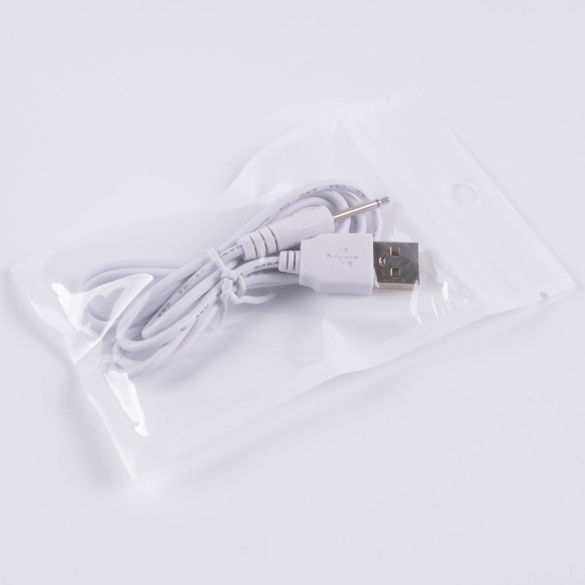 USB to 2.5mm DC Barrel Jack Power Charge Cable with 2 Poles Adapter 18mm for Electronic Device