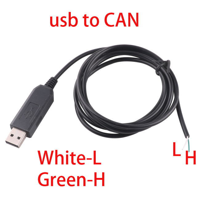 100pcs/Lot USB to CAN RS232 Serial Converter Adapter Cable