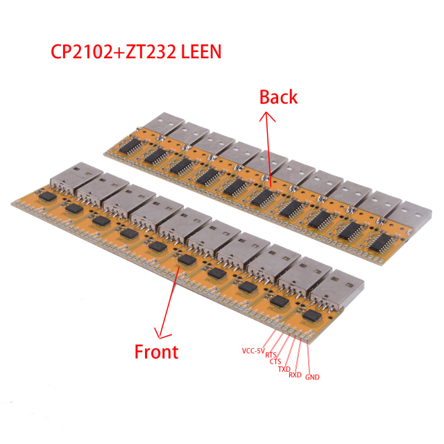 Silabs CP2102 USB RS232 Adapter Module for MCU PLC CPU Serial Printer Bar Code diy Serial Cable support Win10 Win8 Win7 Android