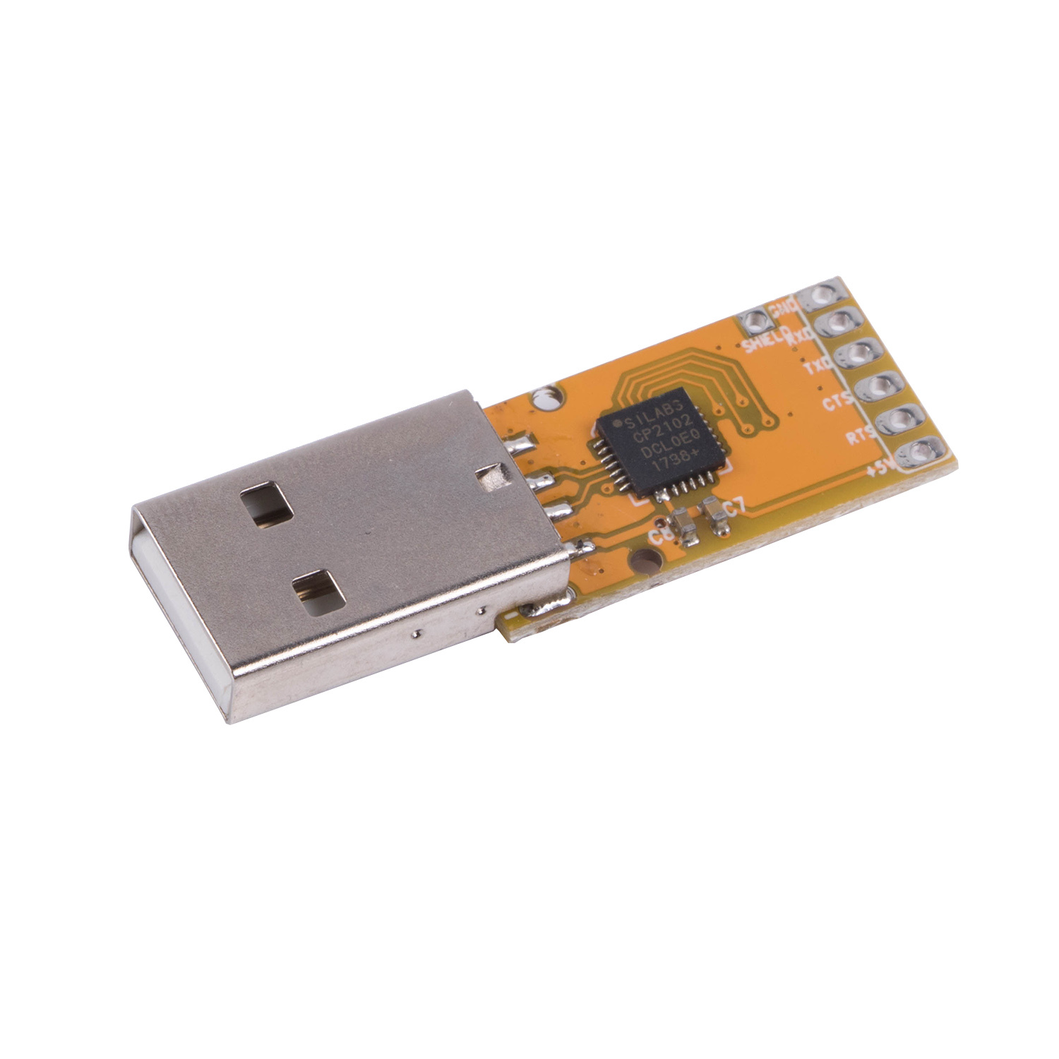 Silabs CP2102 USB RS232 Adapter Module for MCU PLC CPU Serial Printer Bar Code diy Serial Cable support Win10 Win8 Win7 Android