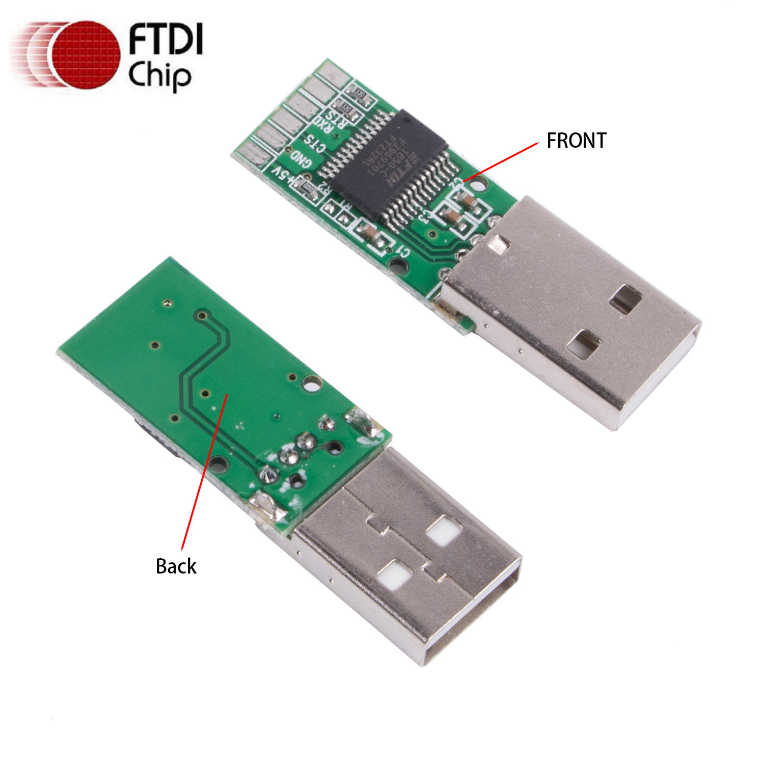 FTDI USB TTL UART 3V3 3.3V 5V Serial Module Adapter Converter Board Support Win10/8/7/XP/Android/Mac/Linux/Vista/Wince/Arduino