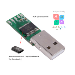 FTDI USB RS232 Serial Converter Module USB Plug Adapter Board FTDI USB PCB Serial Converter Module Connector Support Win10 Win11