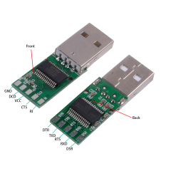 FTDI USB RS232 Serial Converter Module USB Plug Adapter Board FTDI USB PCB Serial Converter Module Connector Support Win10 Win11